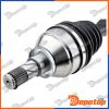 Demi-Arbre de Transmission MTM droite pour OPEL | NPW-PL-155, 31313T